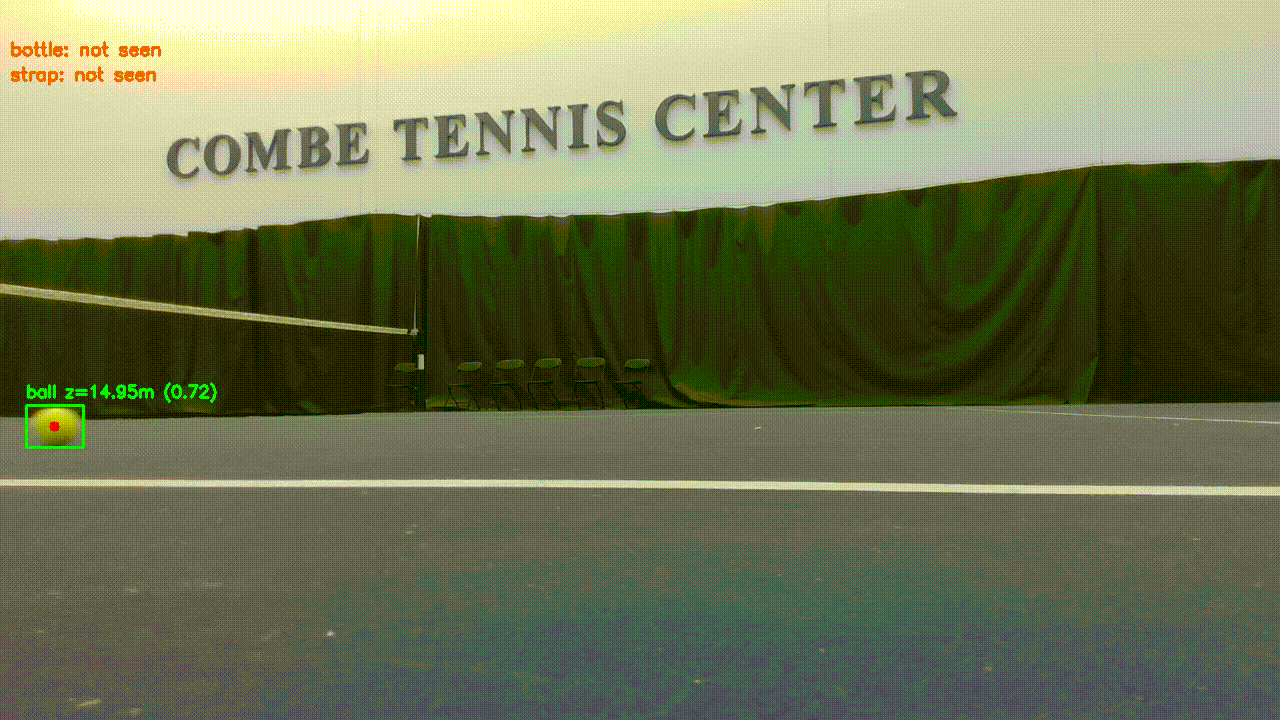 YOLOv8 ball detection in action