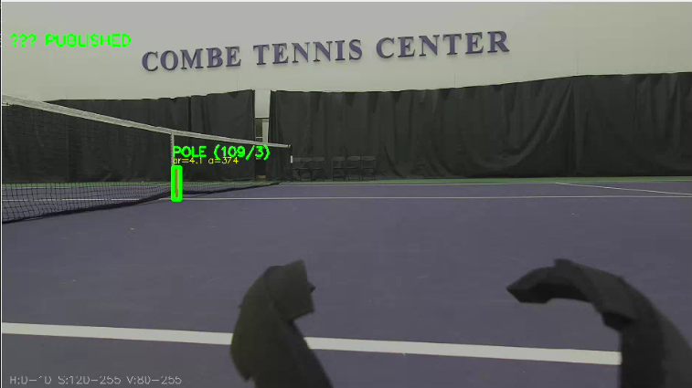 HSV strap detection requires a manually placed colored marker