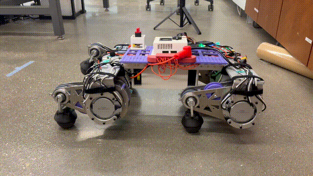 Reinforcement Learning Quadruped